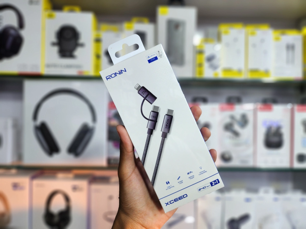 Ronin Ronin Xceed 2 In 1 Type C Lightning Cable — Box Packed